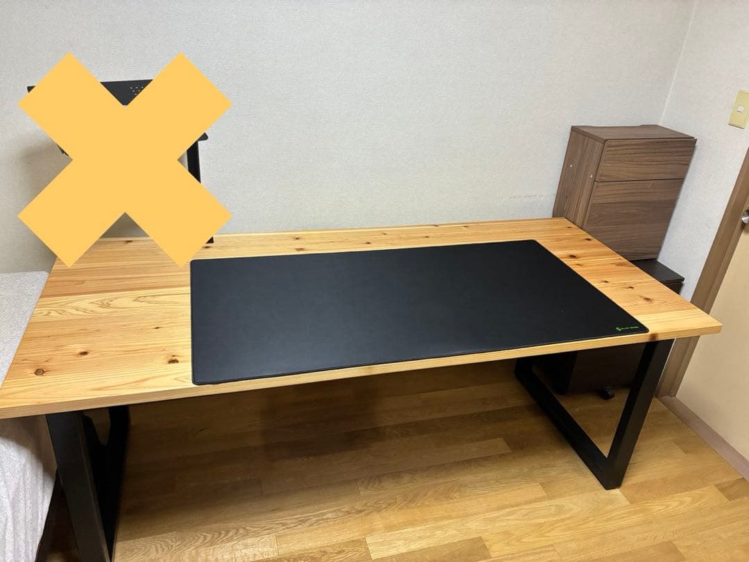 Kanademono 無垢 杉 180×80cm ダイニングテーブル　かなでもの