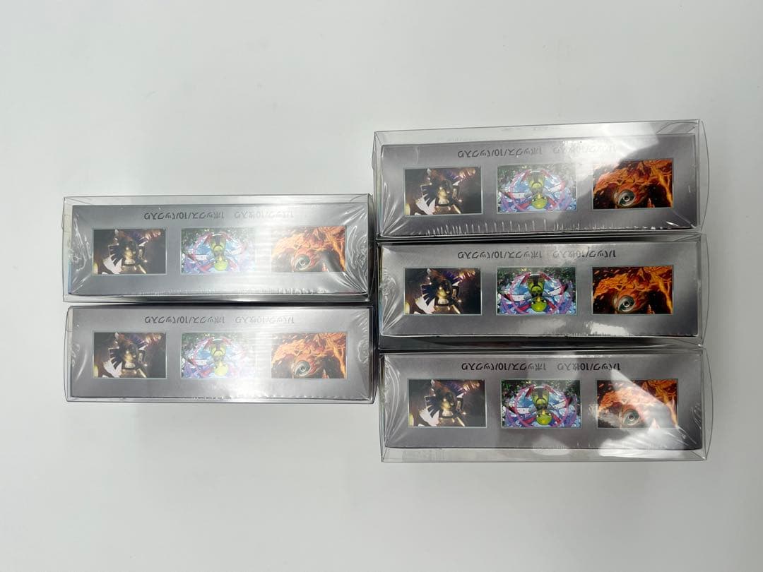 ポケモンカードハイクラスパック【テラスタルフェスex】未開封シュリンク付5BOX