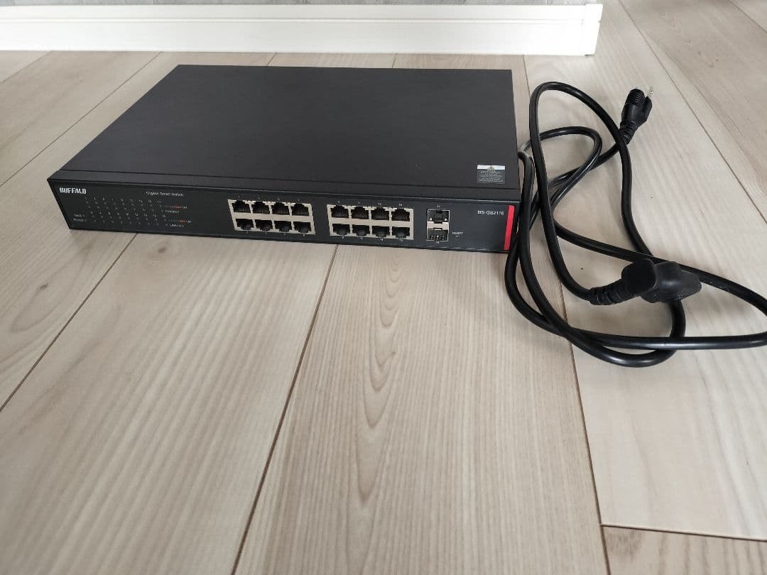 BUFFALO 法人向け Giga スマートスイッチ(BS-GS2116)