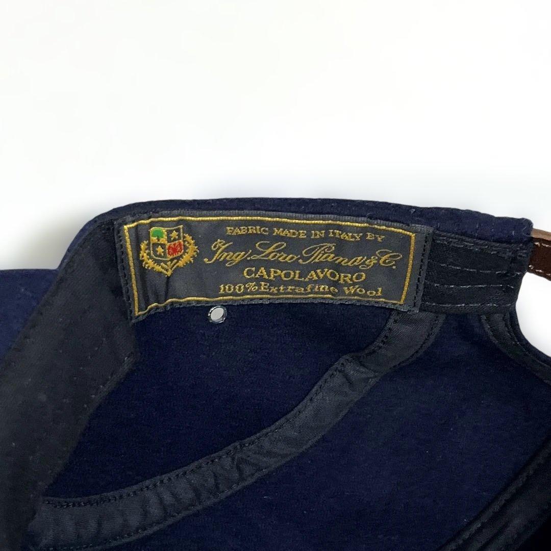 Supreme 20fw Wool Campcap Navy ロロピアーナ