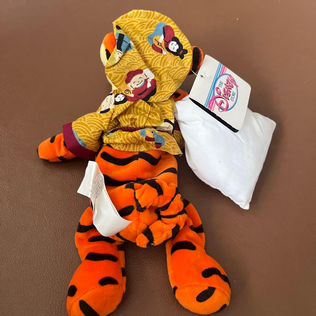 七福神　くまのプーさん、ピグレット、ティガー　　ぬいぐるみ　3体　廃盤品