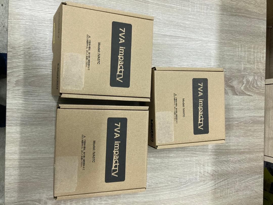 【M-199】7VA　impactTV　IVA07C　未使用　中古　激安3セット