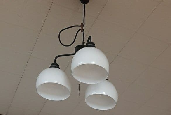 後藤照明　鉄鉢・3灯用CP型BK　GLF-3257