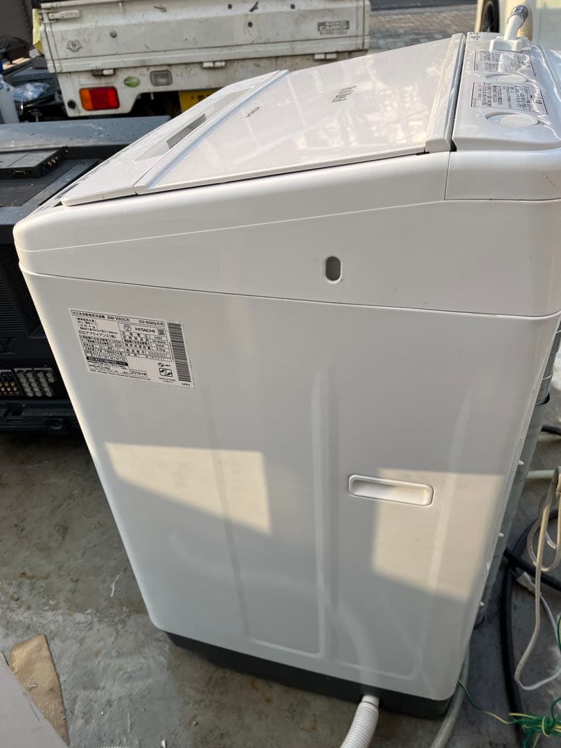 HITACHI 8kg 全自動洗濯機 BW-V80C 2018年