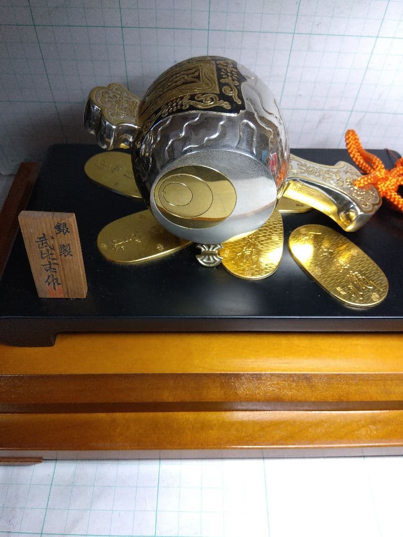 【定価47万円、銀目方172g】関武比古、小判古鎚2.3号 Silver970