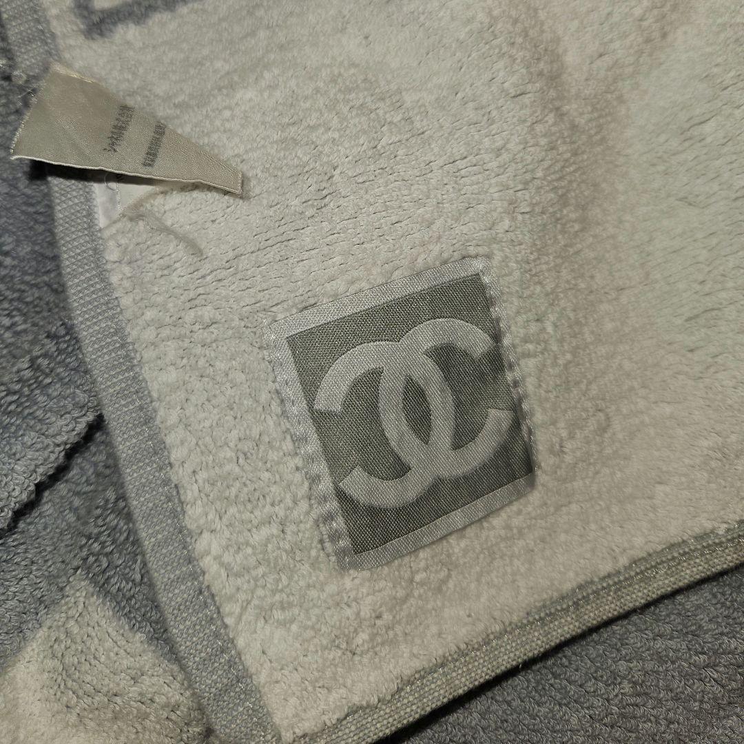 最終お値下げ　ココビーチ　シャネル　ココマーク　ビーチタオル　リバーシブル