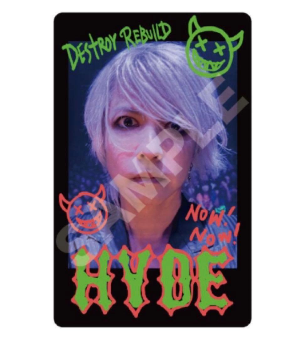 HYDE ガチャ　チェキ風カード　２種セット　HYGACHA ハイガチャ