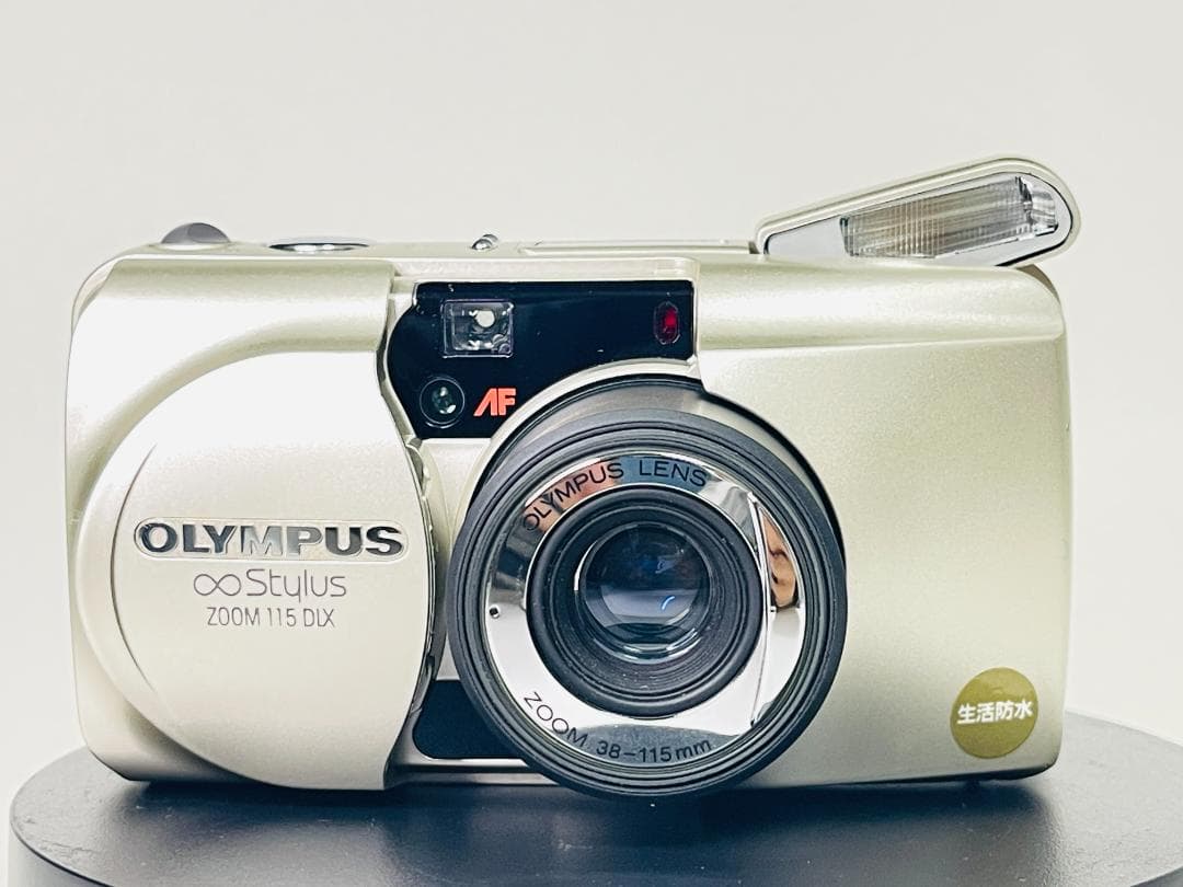 【動作確認済】 Olympus STYLUS ZOOM 115 DLX 電池付き