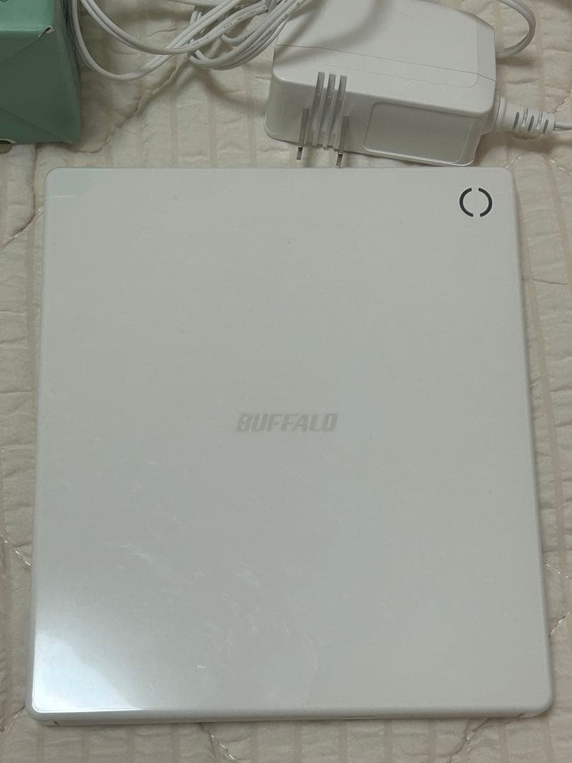 BUFFALO スマートフォン用CDレコーダー ホワイト