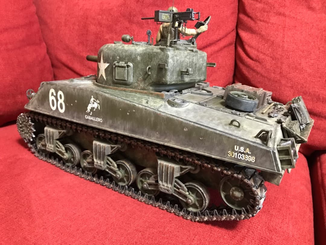 1/16ラジコンM4A3シャーマン戦車(ヘンロン製)