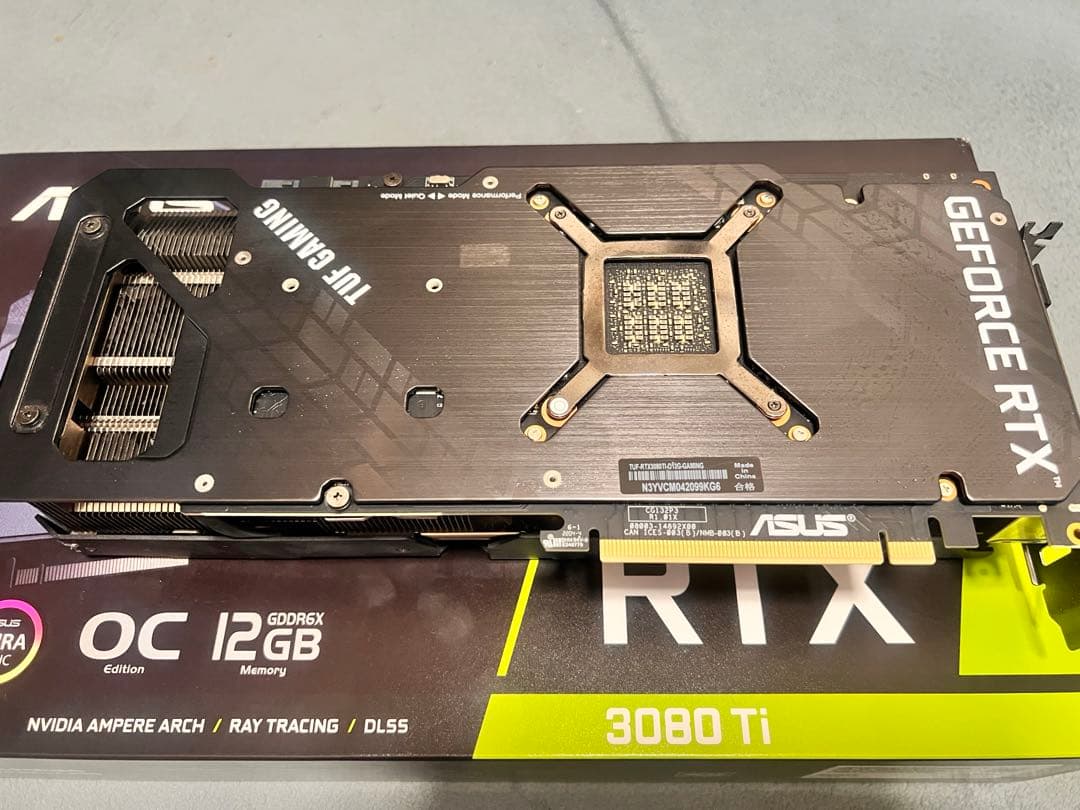 グラフィックボード・グラボ・ビデオカード ASUS TUF-RTX3080TI-O12G-GAMING