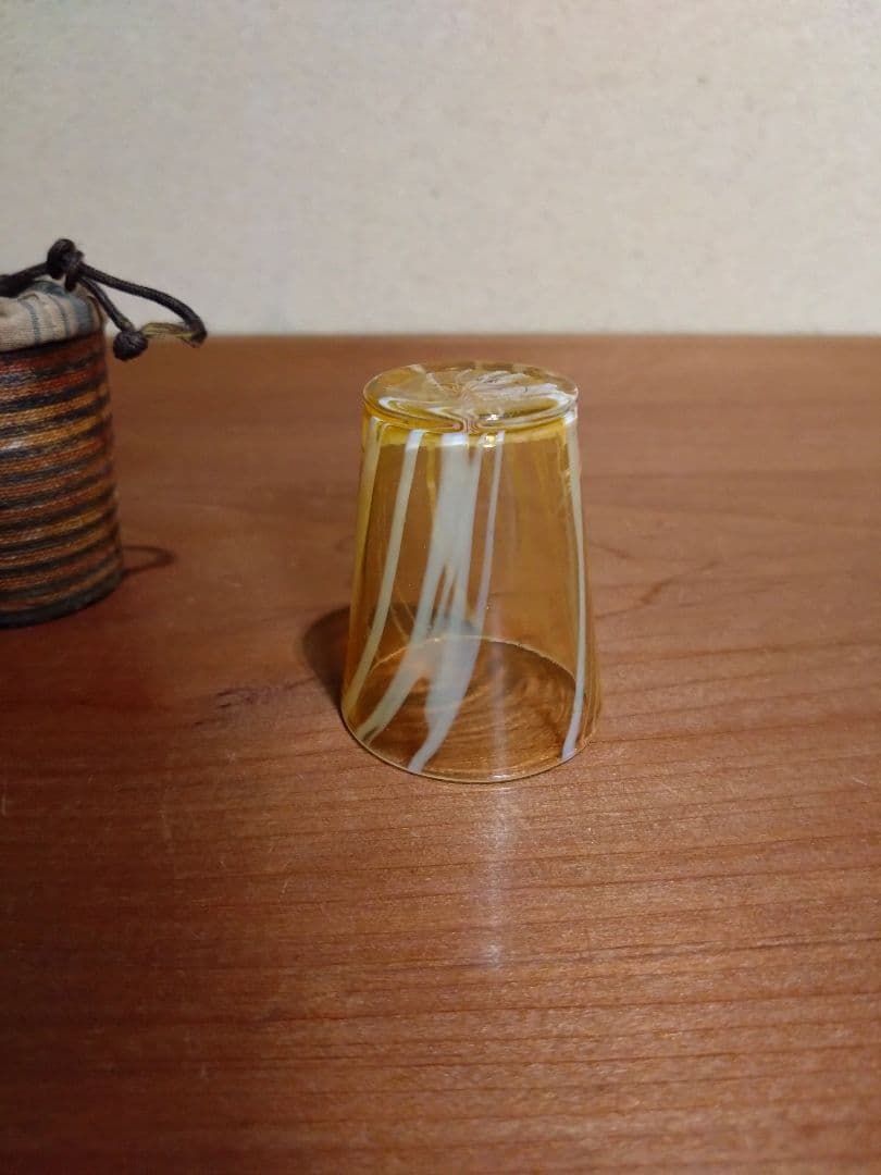 吹きガラス盃 猪口