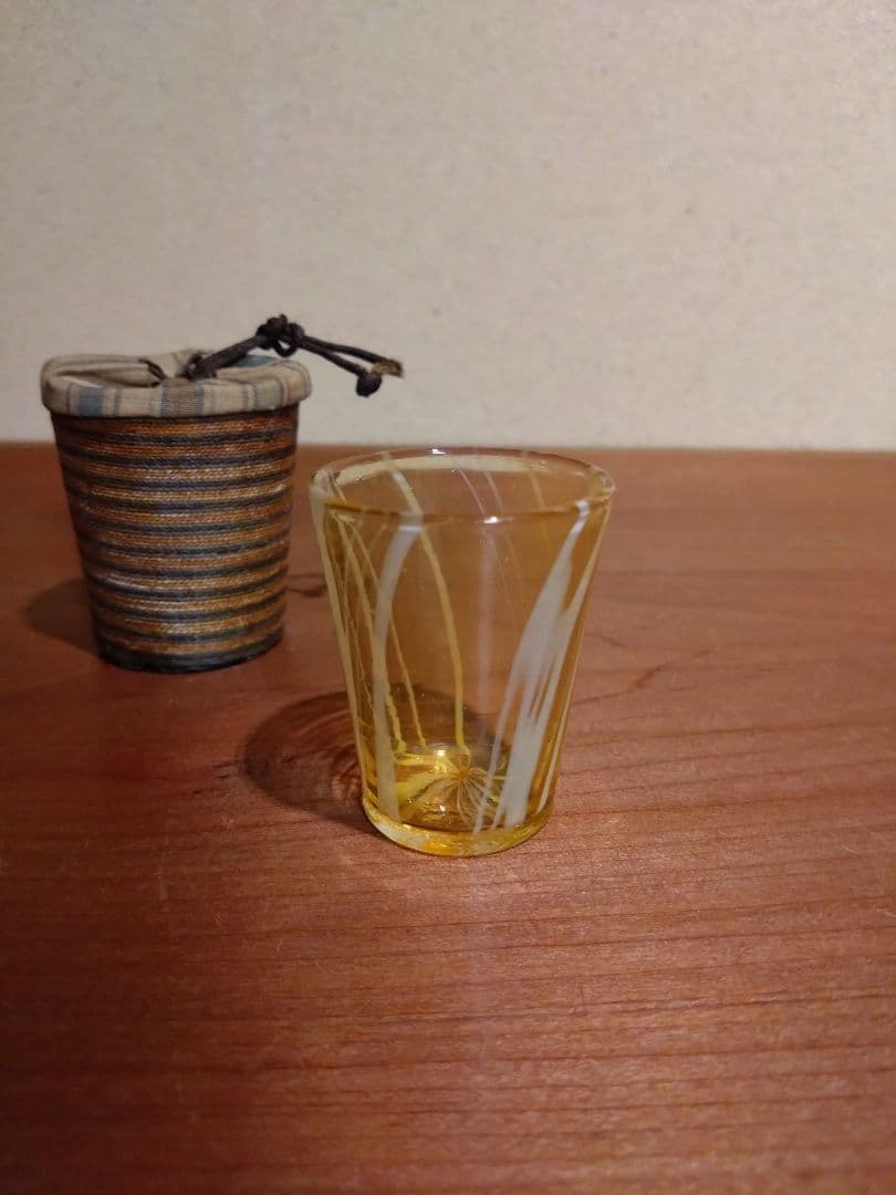 吹きガラス盃 猪口