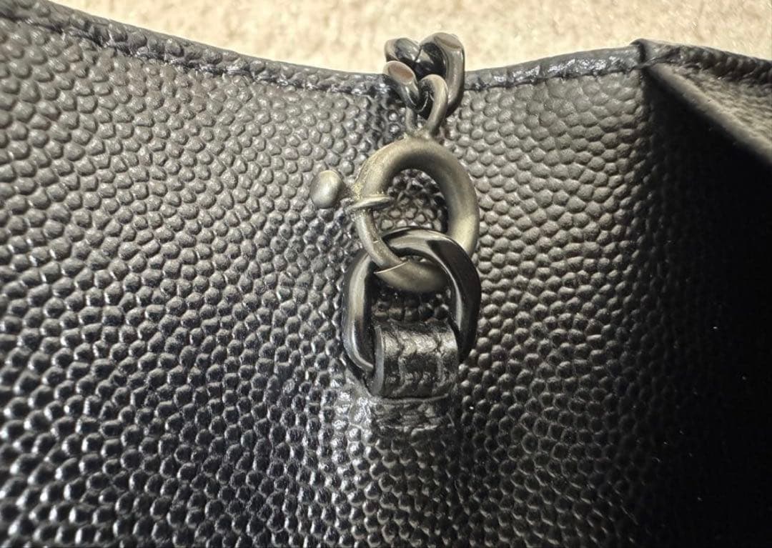 【超美品】SAINT LAURENT ブラック ショルダーバッグ