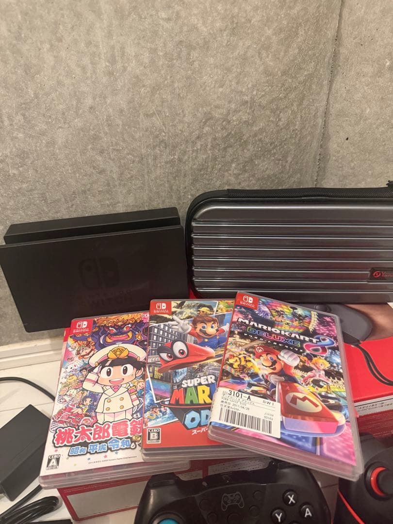 Nintendo Switch 本体 + コントローラー + ゲームソフトセット