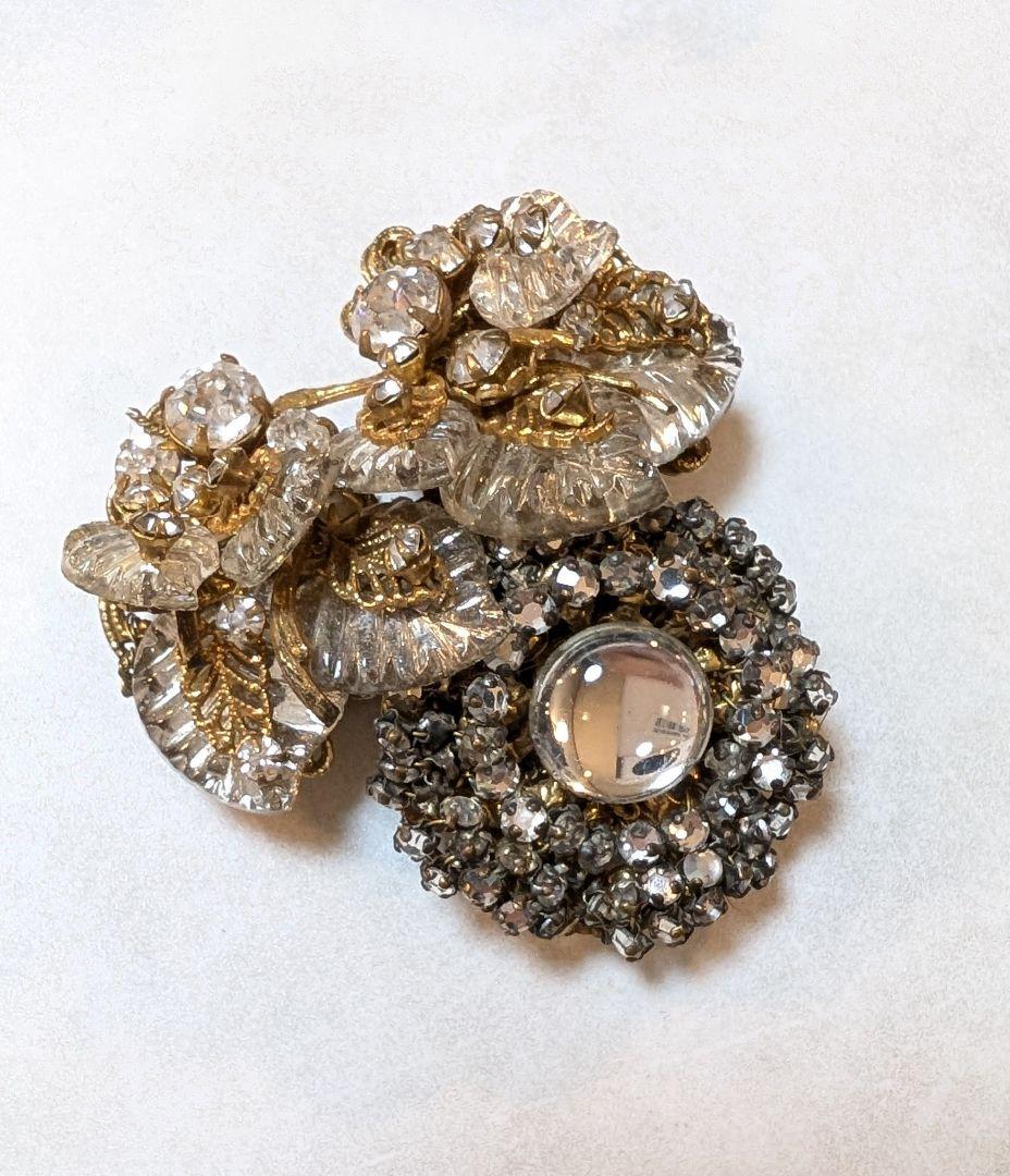 No.0333　ミリアムハスケル　クリアカラー　ブローチセット