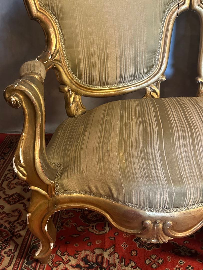 【東京都内23区配送無料】ルイ15世　ソファースタジオ　撮影　ディスプレイ用