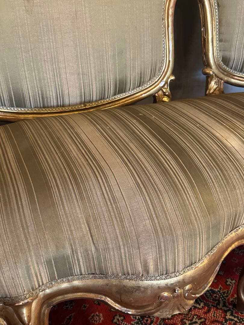 【東京都内23区配送無料】ルイ15世　ソファースタジオ　撮影　ディスプレイ用