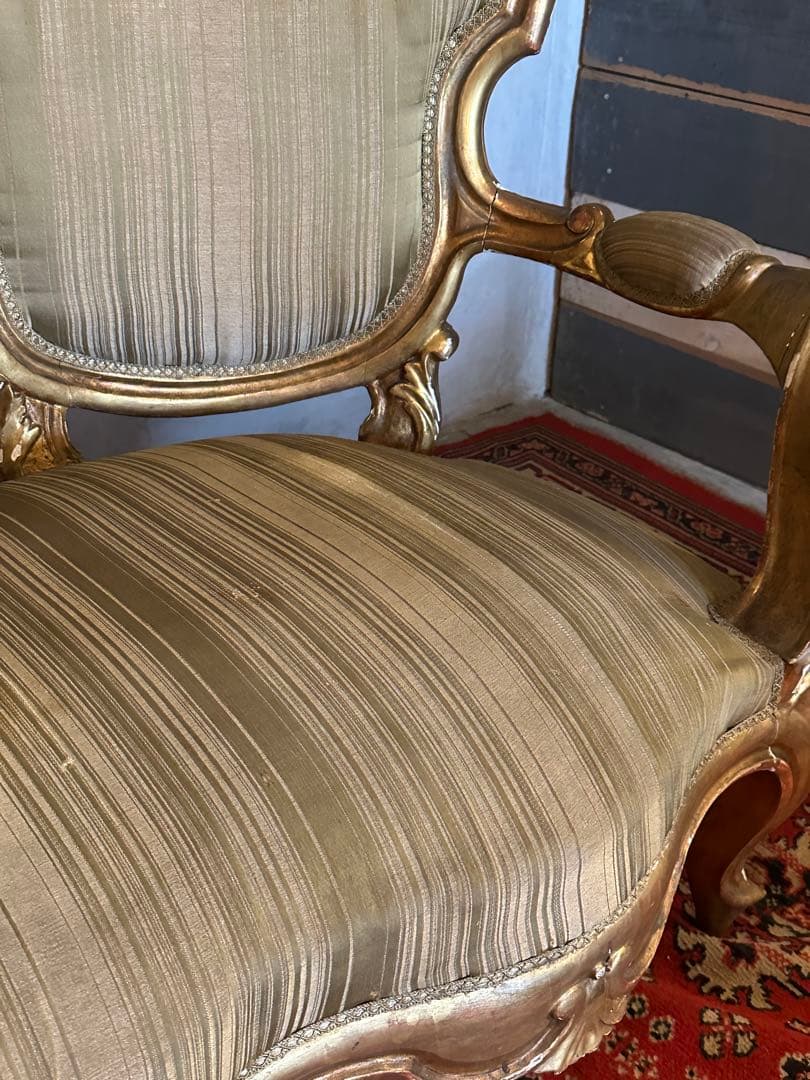 【東京都内23区配送無料】ルイ15世　ソファースタジオ　撮影　ディスプレイ用