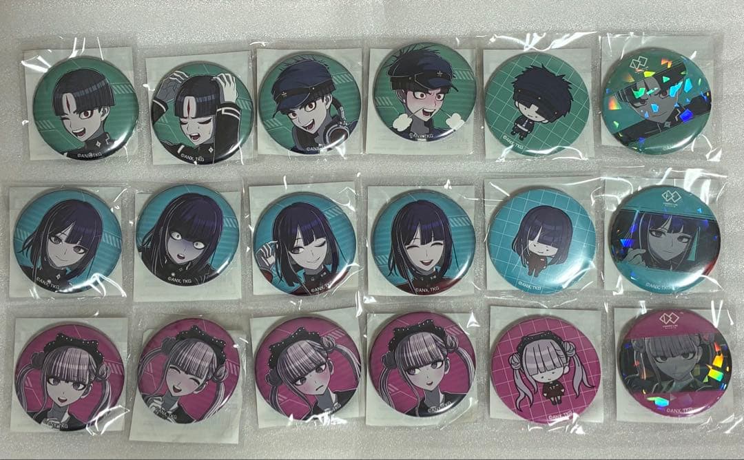 HUNDRED LINE 最終防衛学園 缶バッジ ハンドラ