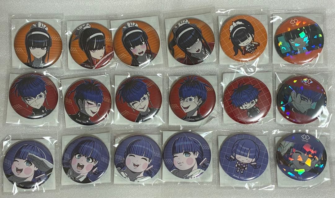 HUNDRED LINE 最終防衛学園 缶バッジ ハンドラ