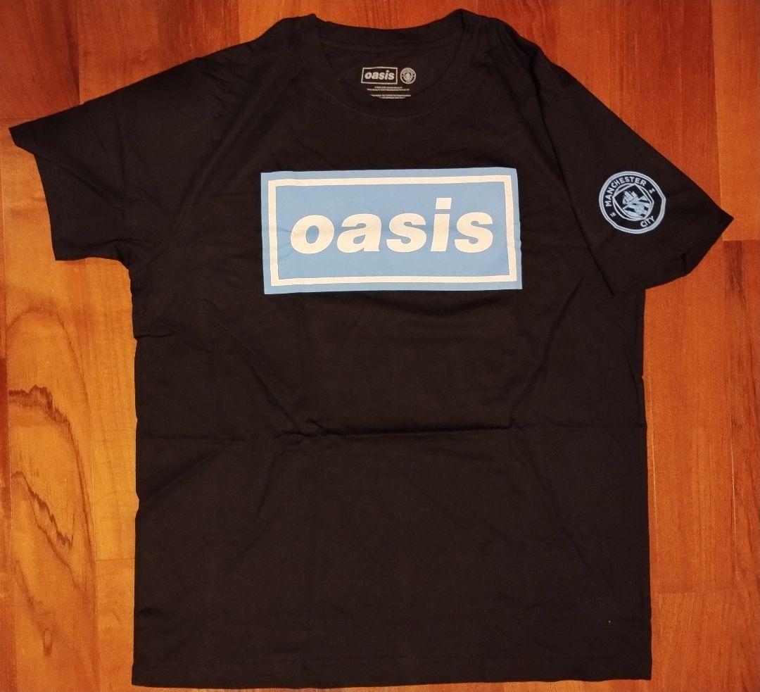 OASIS x CITY オアシス マンチェスターシティ コラボ Tシャツ XL