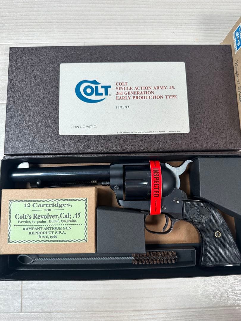 未使用 未発火 RAMPANT CLASSIC COLT モデルガン ※i0