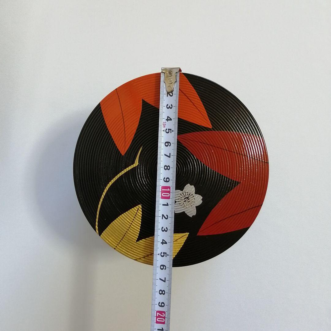 未使用 平安象彦 錦曇 木製 二段重箱 茶道具 和菓子 花見