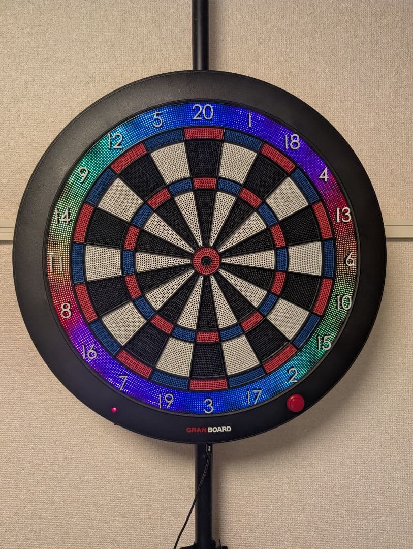 ぽんさん専用　GRAN BOARD カラフルLEDダーツボード