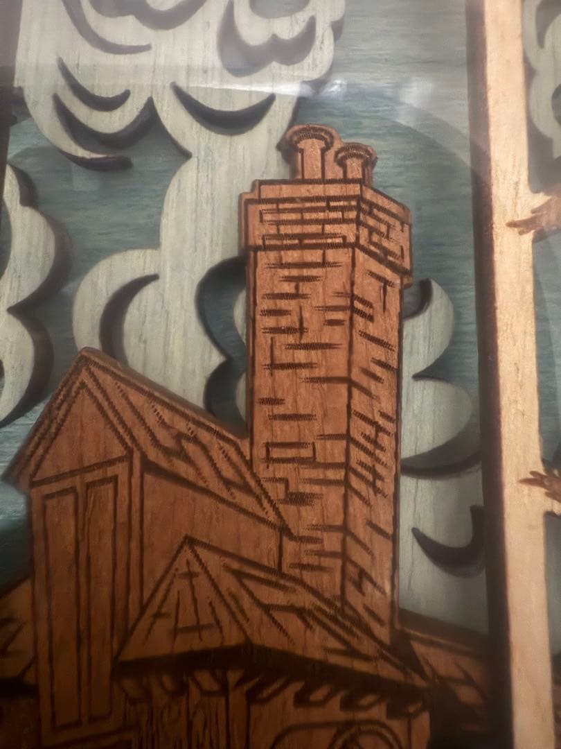 ハリーポッター公式品ウィーズリー家の木製掛け時計 レプリカ アンティーク 限定版