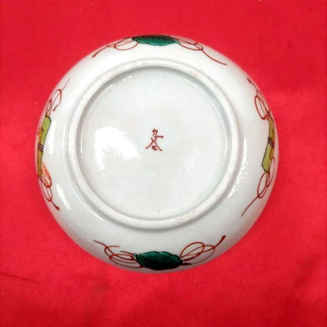 九谷焼　古九谷　色絵　豆皿　小皿　なます皿　6客セット