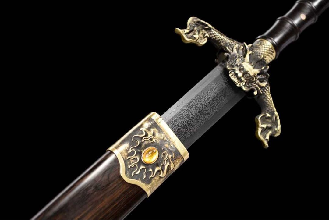 約束の剣 真劍 刀劍 武具 骨董 時代武具 西洋剣 黒檀