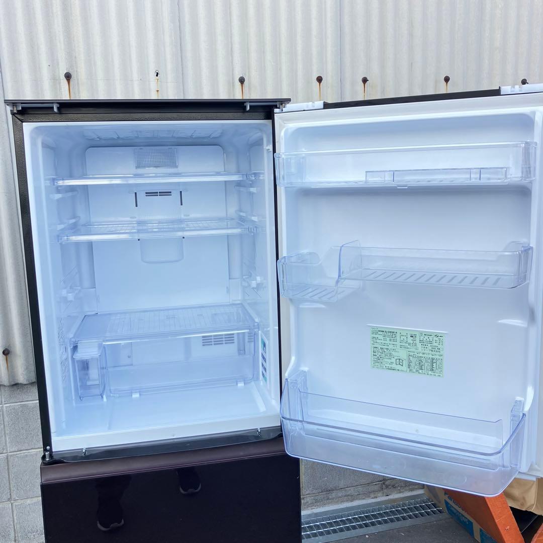 SHARP シャープ 冷蔵庫 SJ-GW35F-R 350L