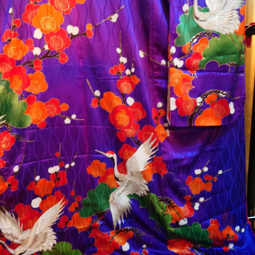 振袖正絹袷比翼仕立昭和アンティーク品