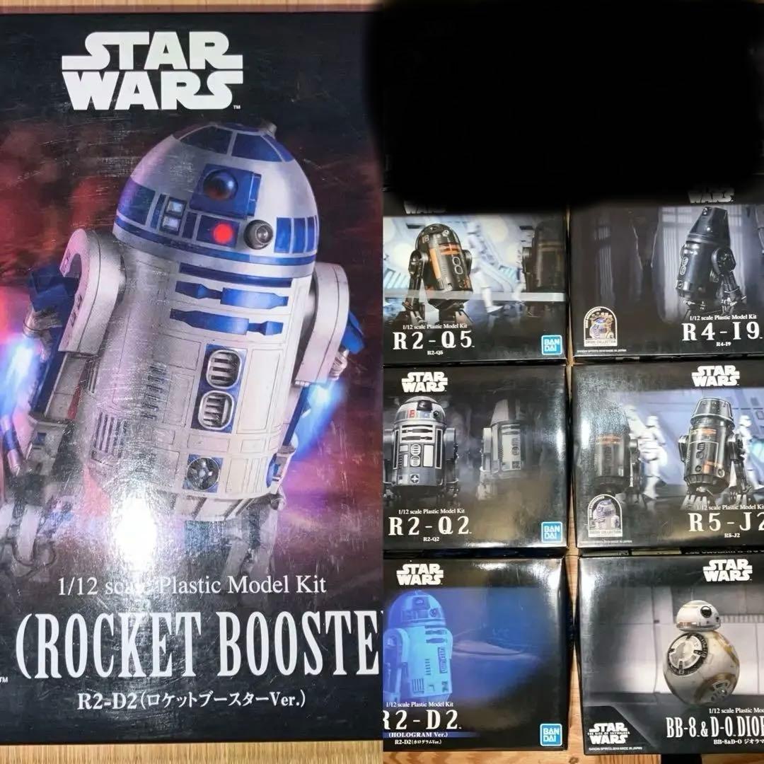 スターウォーズ　プラモデル　8セット