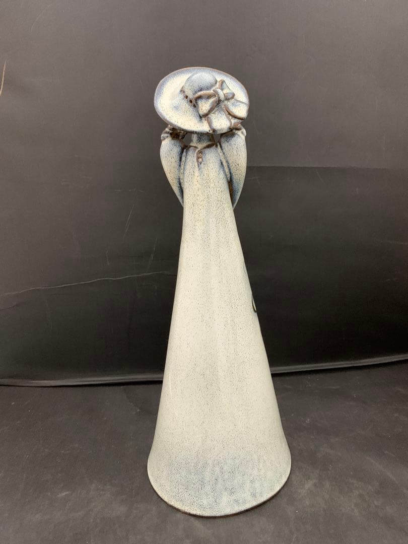 布引焼　女性　陶芸　置物　オブジェ