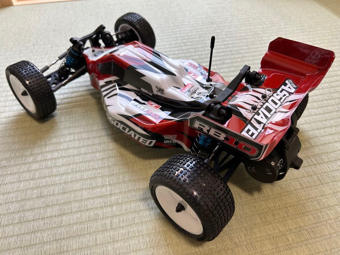 アソシエイテッド RB10 RTR レッド 未走行美品 ラジコン RC バギー