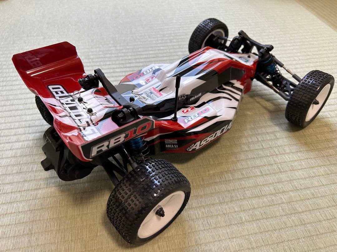アソシエイテッド RB10 RTR レッド 未走行美品 ラジコン RC バギー