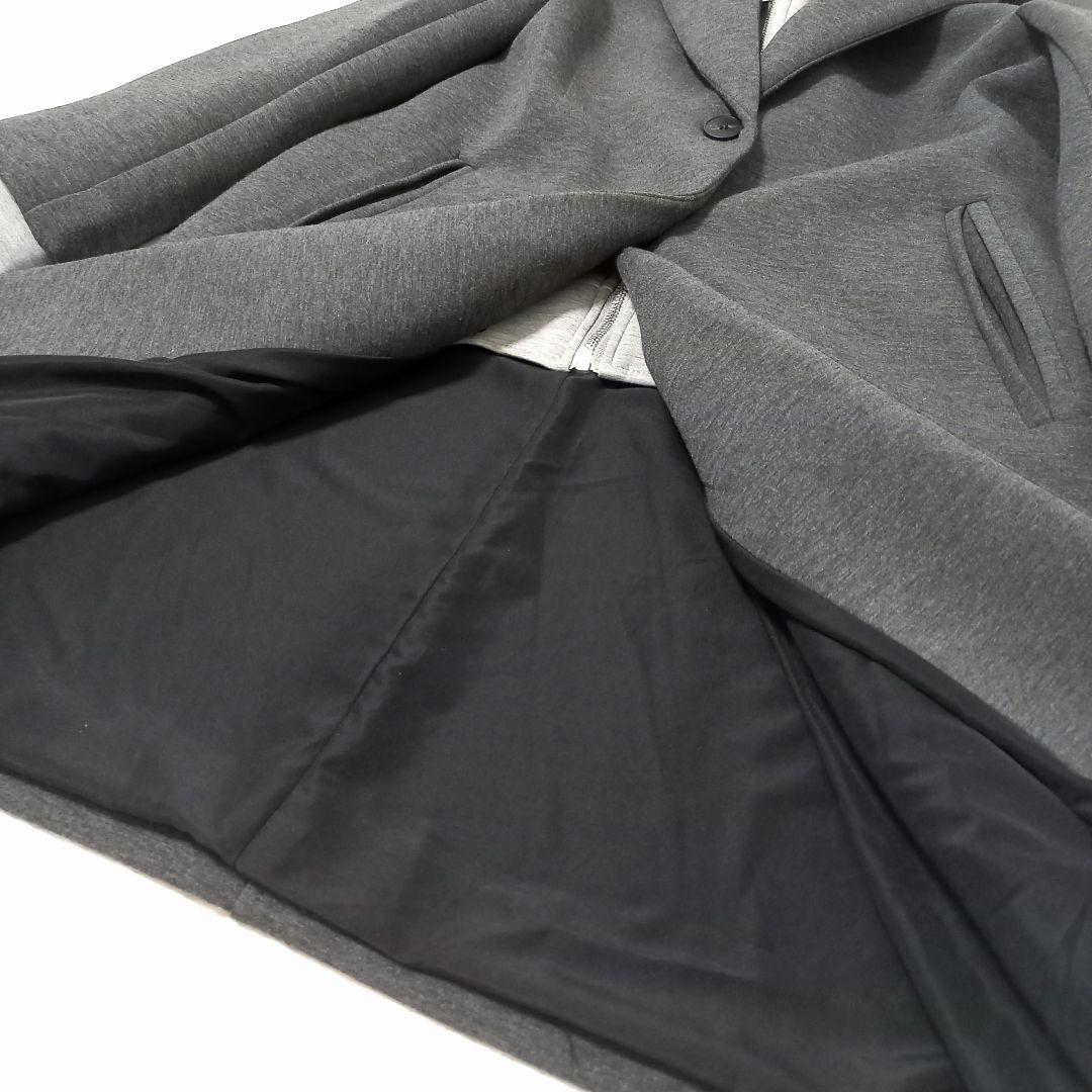 極美品✨ZARA デタッチャブルフードコート ロング チェスター コントラスト