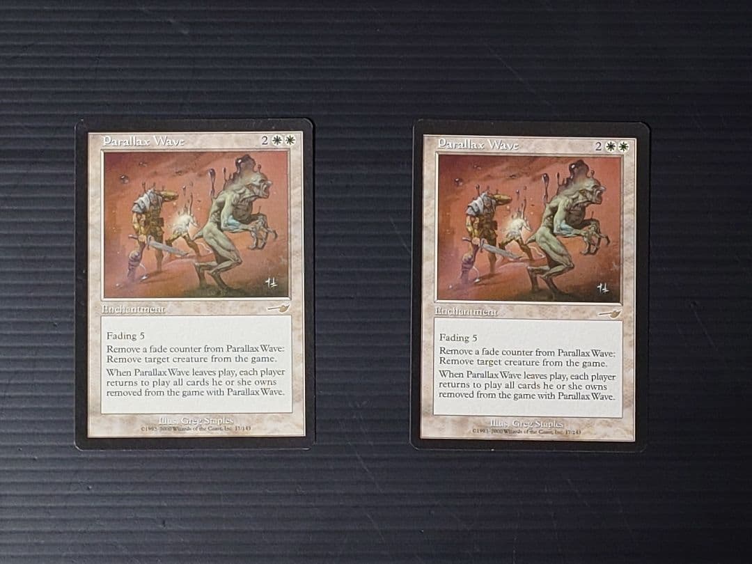 MTG マジックザギャザリング パララクスの波 英語版2枚セット