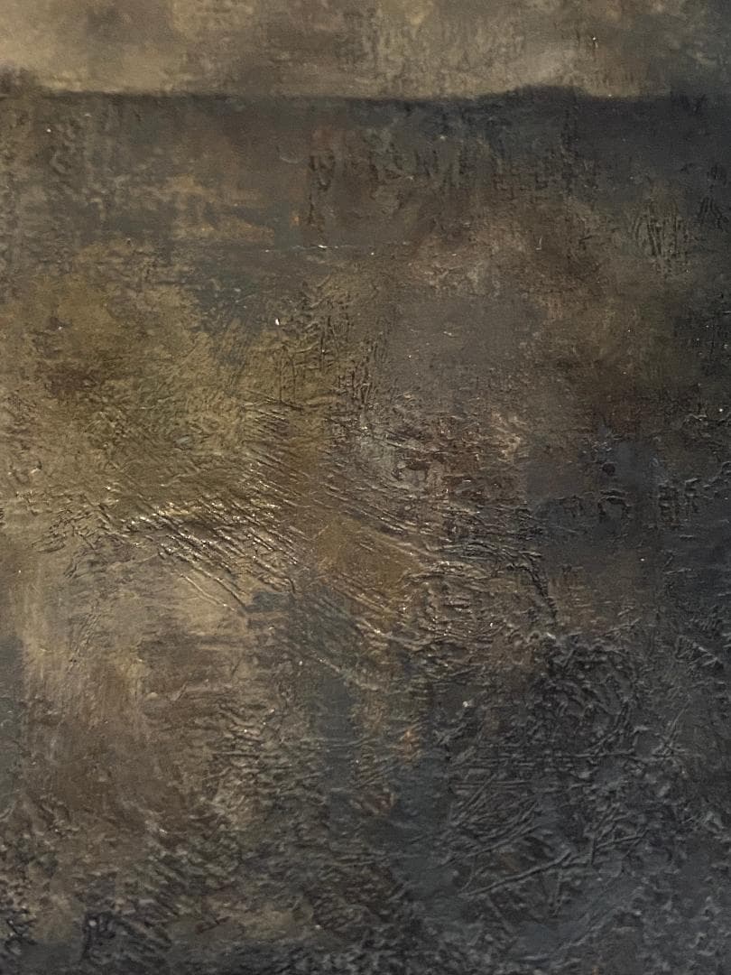 「真作」萩原義雄「静物」静物画　油彩画　額装　サイン有り　F4号