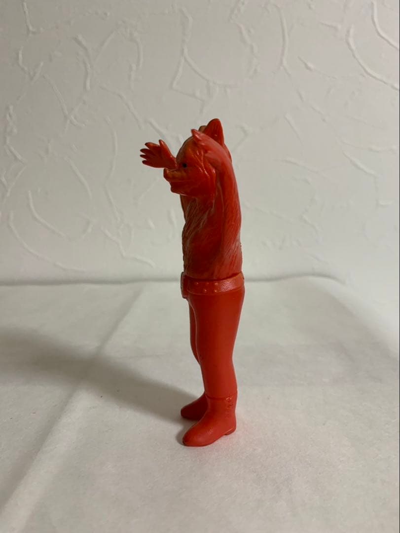 ⚠️レア　1970年　珍色　ムササビードル仮面ライダー　ミニソフビ　旧バンダイ