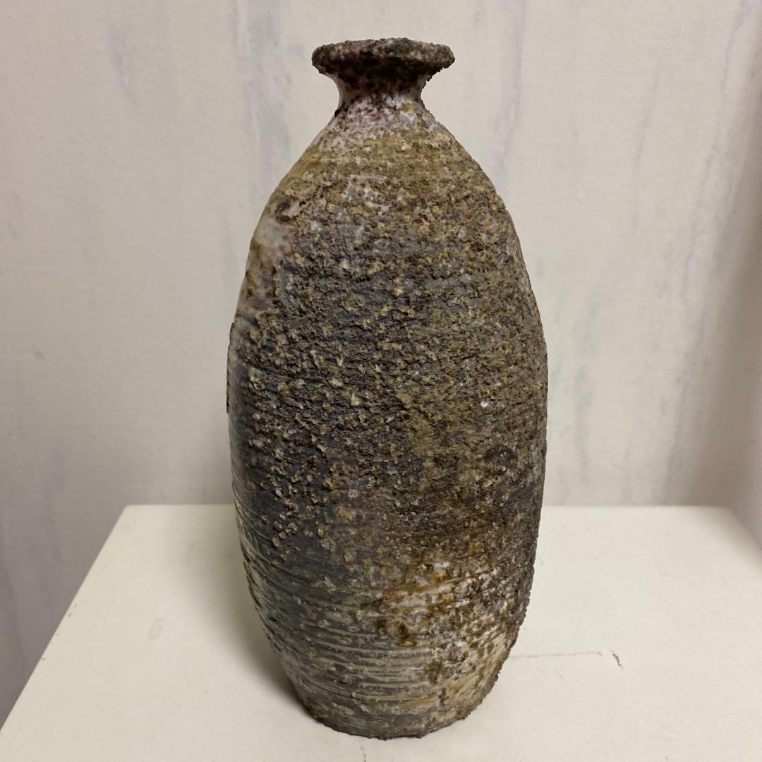 伊賀焼　自然釉　一輪挿し