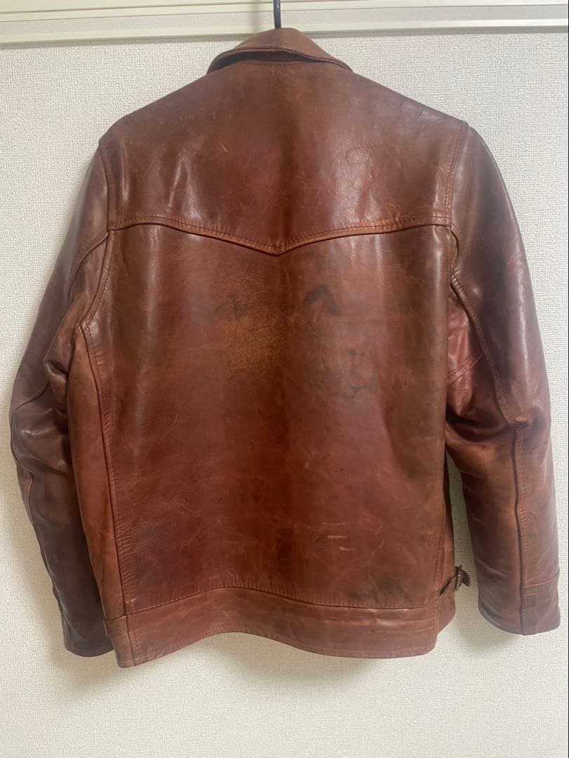 Miuller様 エアロレザー　ハイウェイマン　ホースハイド　size40