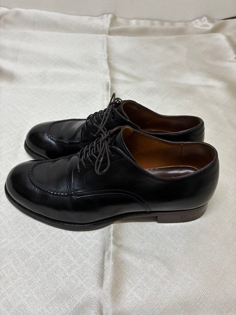 ショセ　モカ　ハントダービー　 Uチップ　25 ドレスシューズ ストレートチップ