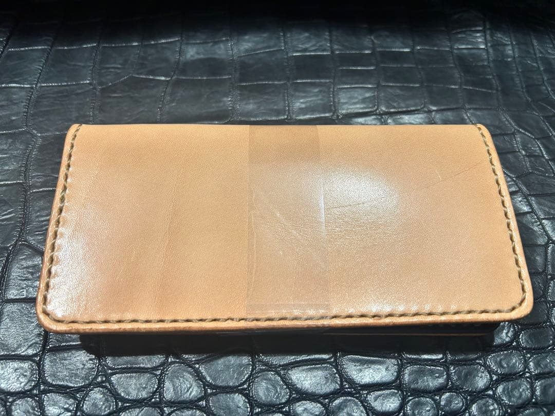 Gravy Leather 栃木レザー×コードバン 長財布 ロング ウォレット
