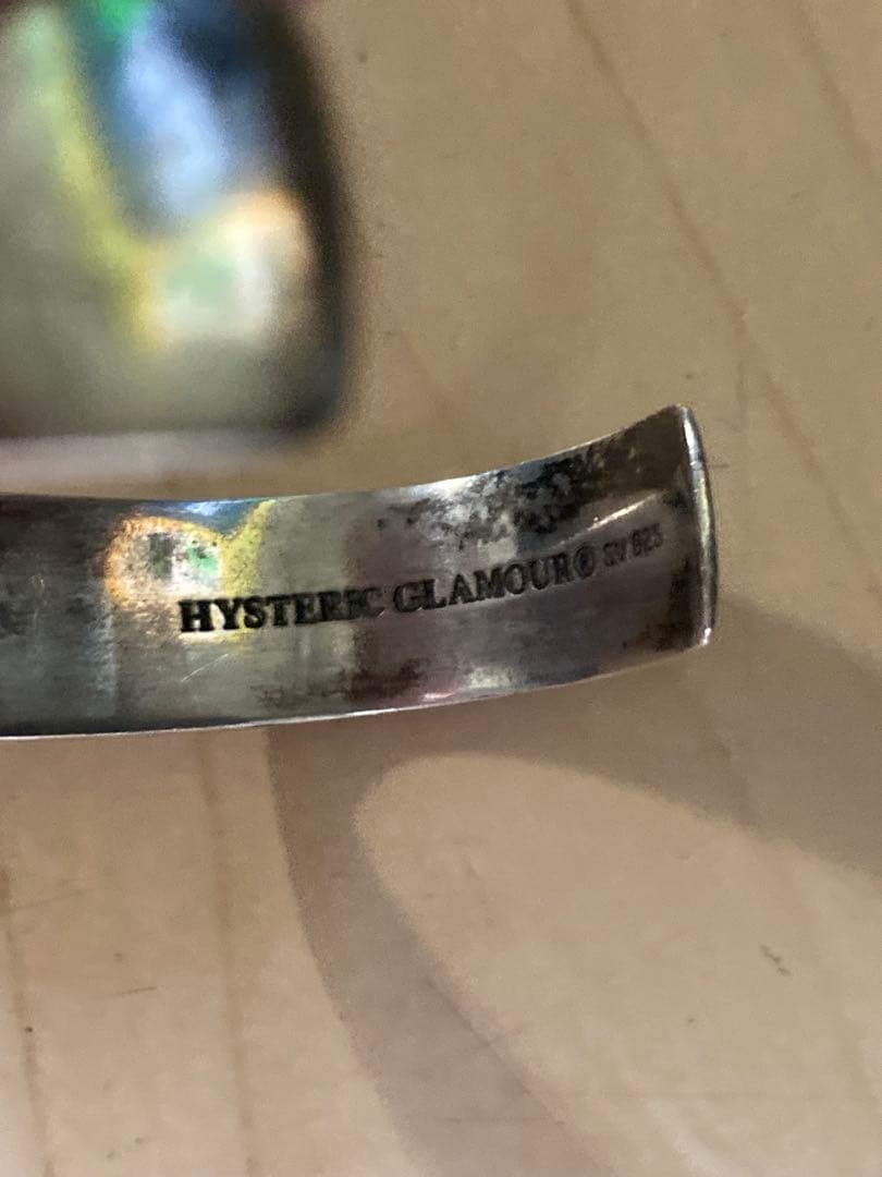 HYSTERIC GLAMOUR 「TUTTI FRUTTI 」バングル 925