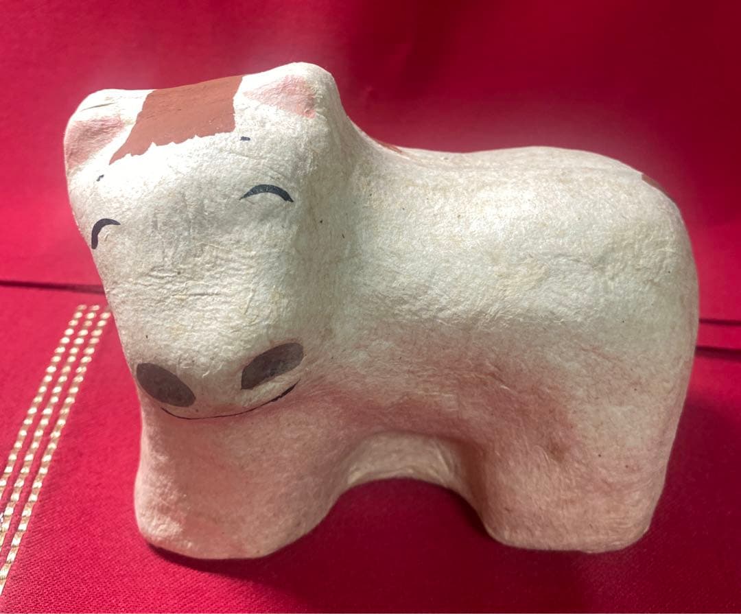 上山張子　ぞう六　蔵六面工房 干支　張り子　置物 11干支