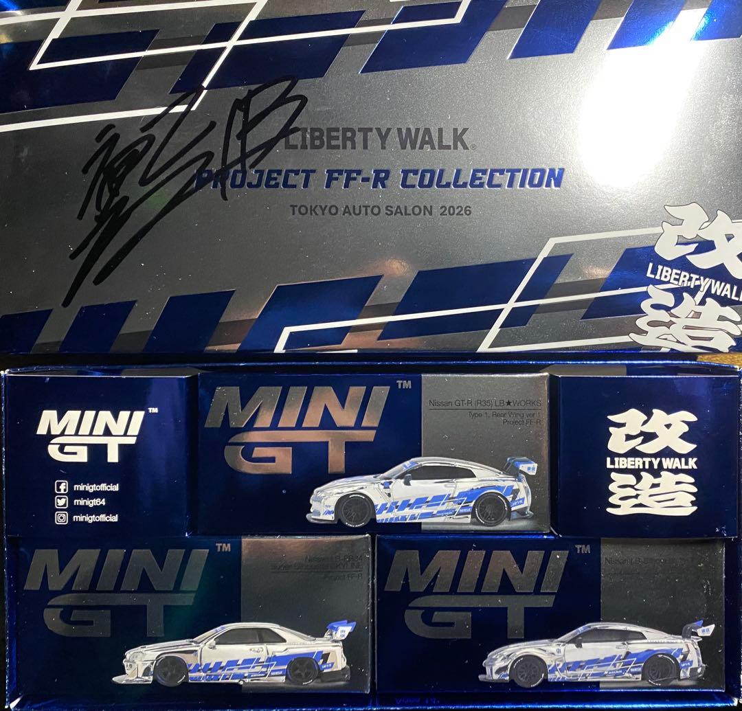 サイン入りMINI GT リバティウォーク 東京オートサロン2026 限定