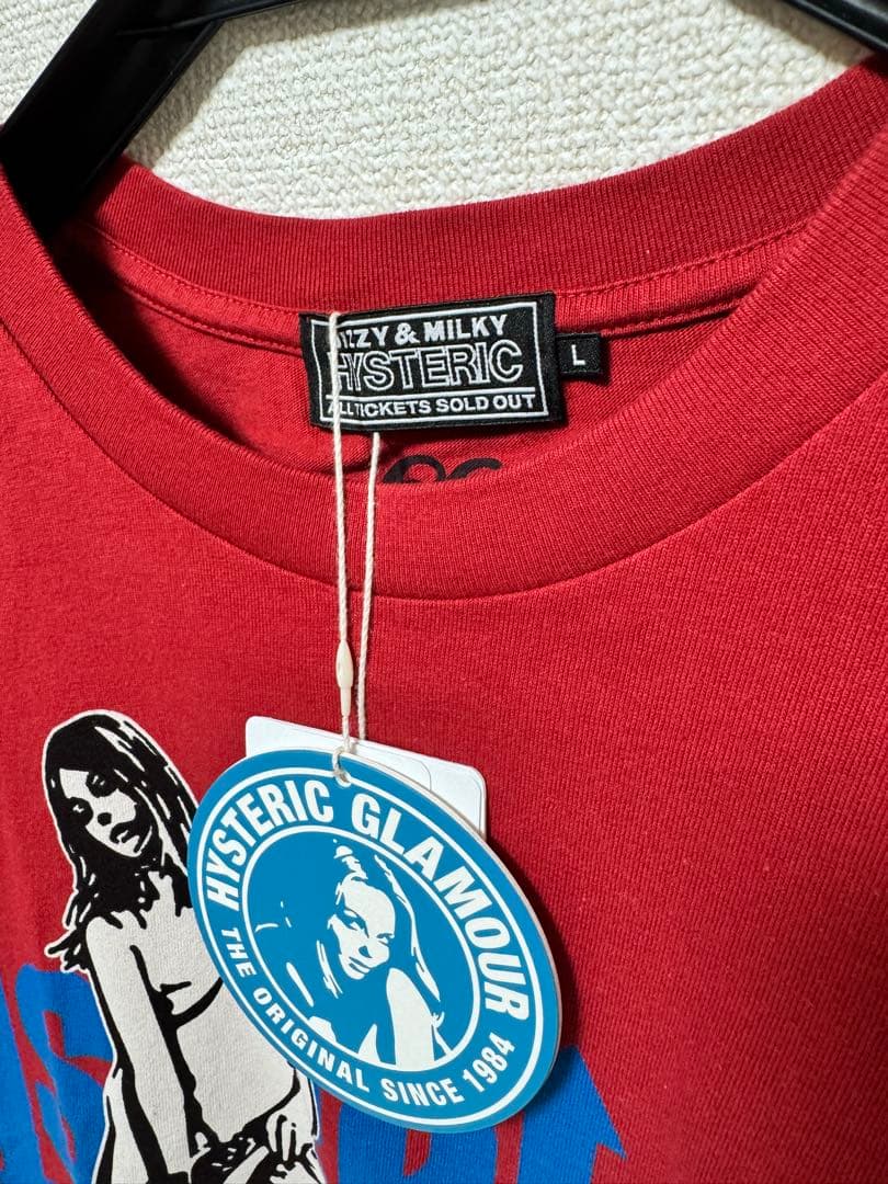 SALE！【未使用】HYSTERIC GLAMOURストーンズTシャツ Lサイズ